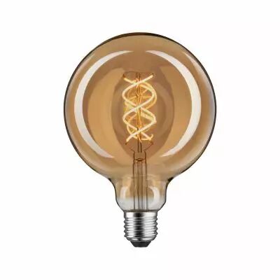 Ampoule LED Globe125 fil 230lm E27 1800K grd dor� 4W spiral (28869)