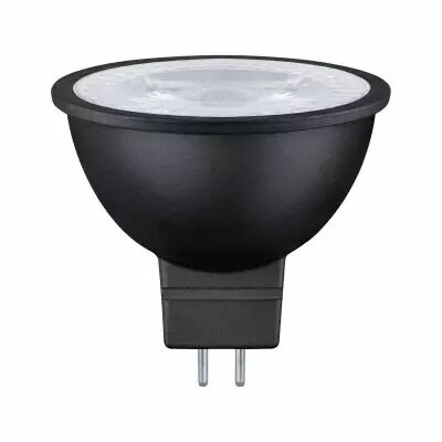 Ampoule LED GU5,3 445lm 4000K 36� Black d�poli grd 12V 6,5W RAL9004 (28872)