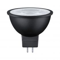 Ampoule LED GU5,3 445lm 4000K 36° Black dépoli grd 12V 6,5W RAL9004 (28872)