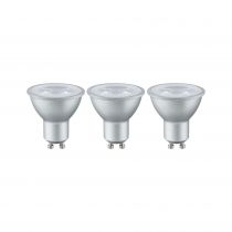 Ampoule LED Pack x3 4W GU10 230V 2700K (28581)