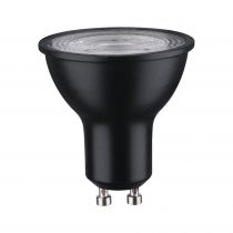 Ampoule Led Reflecteur 7 watts Noir mat GU10 2.700 K blanc chaud (28751)