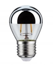 Ampoule LED sphérique calotte réflect 200lm E14 2700K 2,6W 230V Argent (28664)