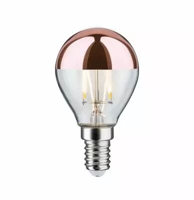 Ampoule LED sph�rique calotte r�flect 250lm E14 2700K 2,6W 230V Cuivre (28665)