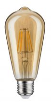 Ampoule LED Vintage ST64 6 W E27 Doré lumière dorée gradable (28523)