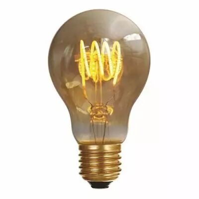 Ampoule Standard A60 filament LED 4 loops 4W E27 2000K 200Lm dimmable Ambr�e (716660)