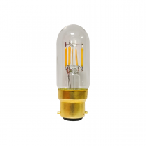 Ampoule TUBE B22 Led 4W 2700K 350lm dimmable (equivalent 25 watts)