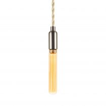 Ampoule tube dco ambre  micro filament, E14, Led 2.3W, 1800K, 65lm, dimmable (719030)