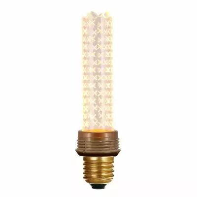 Ampoule tube Led d�corative composite, motif Croix (174203)