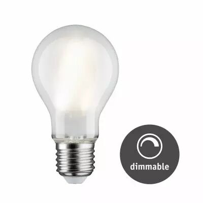Ampoules �  filament LED standard Blanc/d�poli 9W E27 Blanc neutre gradable (28815)