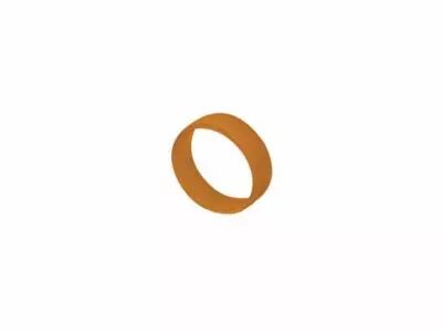 Anneau de codage orange pour xlr m�le-femelle (XXR-3)