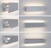 Appl Wall Ceiling Katla LED 7W 310mm Alu brossé 230V, Alu (79513)