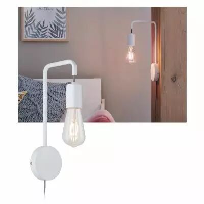 Appliq Plafonnier Calvani max 1x40W E27 Blanc 230V M�tal (79811)