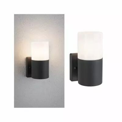 Applique 230V ext�rieur Tubs IP44 E27 M�tal Gris (94649)