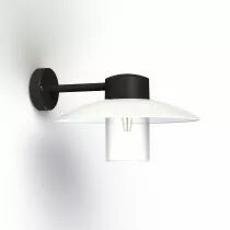 Applique Aubanne N&deg;1 Gris anthracite Diffuseur d&eacute;poli (101002006)