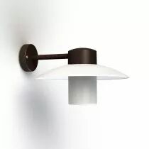 Applique Aubanne N&deg;1 Rouille Diffuseur d&eacute;poli (101002046)