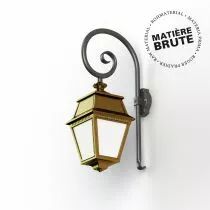 Applique Avenue 2 N°2 LED Laiton brut Diffuseur opale (102106072)