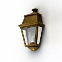 Applique Avenue 2 N&deg;3 E27 Patin&eacute; dor&eacute; (102007009)