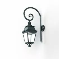 Applique Avenue 3 N°3 LED Warm Patine vert de gris 008 Diffuseur clair (103108008)