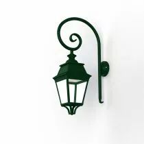 Applique Avenue 3 N°3 LED Warm Vert Diffuseur clair (103108067)