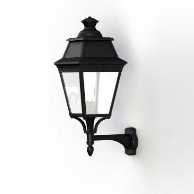 Applique Avenue 3 N�4 Noir fonc� Diffuseur clair (103012000)