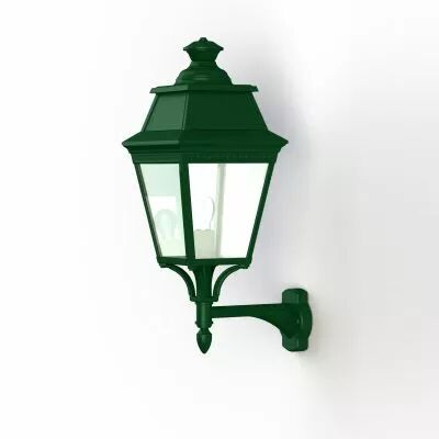 Applique Avenue 3 N�4 Vert sapin Diffuseur clair (103012067)