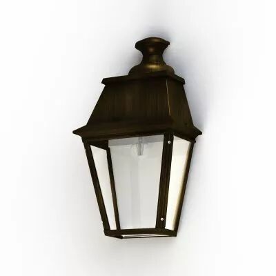 Applique Avenue 4 N�2 E27 Patin� dor� (104040009)
