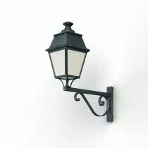 Applique Avenue 4 N°3 E27 Vert de gris Diffuseur opale (104062008)