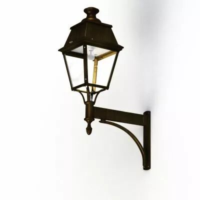 Applique Avenue 4 N�4 E27 Patin� dor� (104096009)
