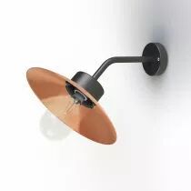 Applique Belcour N&deg;8 Cuivre vernis sans patine (106014084)