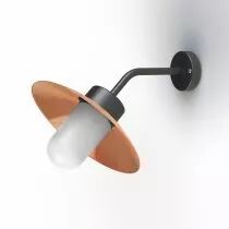 Applique Belcour N&deg;8 Cuivre vernis sans patine (106014084)