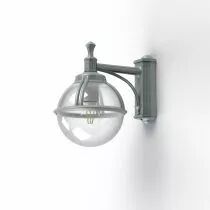 Applique Bor&eacute;al N&deg;4 Gris m&eacute;tal (111007023)