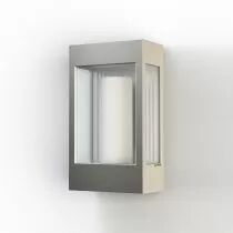 Applique Brick² N°1 Aluminium brut vernis mat Diffuseur clair (108001129)