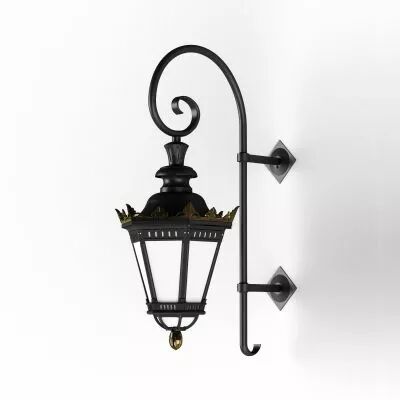 Applique Citadelle N�3 Noir fonc� (116022000)