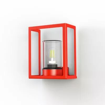 Applique Hugy N�1 Rouge signalisation (125002056)