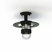 Applique Kent N&deg;1 E27 gris noir (127006107)