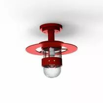 Applique Kent N&deg;1 E27 rouge tomate (127006110)