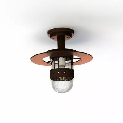 Applique Kent N�1 E27 rouille (127006046)