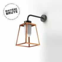 Applique Lampiok 1 N°5 Cuivre brut 082 (131009082)