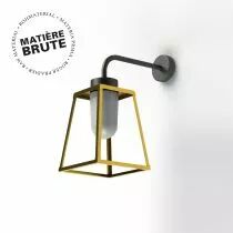 Applique Lampiok 1 N&deg;5 Laiton brut (131009072)