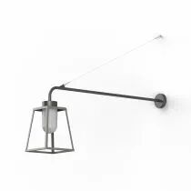 Applique Lampiok 1 N&deg;6 Gris soie (131011105)