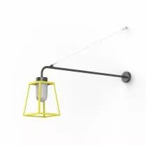 Applique Lampiok 1 N&deg;6 Jaune soufre (131011068)