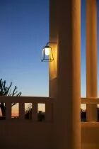 Applique Lampiok 2 N&deg;3 Rouge tomate 110 - Gris noir Diffuseur opale (178006110)