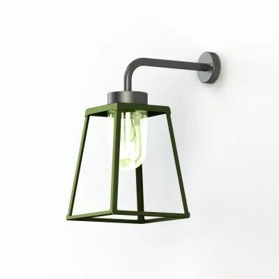 Applique Lampiok 2 N�3 Vert foug�re 109 - Gris noir Diffuseur opale (178006109)