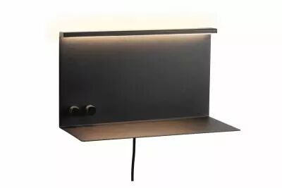 Applique LED Jarina 3000K 540lm / 200lm 230V 4,5 / 1x1,6W gradable Noir mat