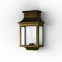 Applique Louis Philippe 1 N&deg;1 Patin&eacute; dor&eacute; (134001009)