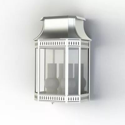 Applique Louis Philippe 2 N�1 Zinc brut (135001092)