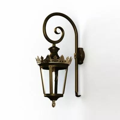 Applique Louvre N�2 E27 Patin� dor� (133003009)