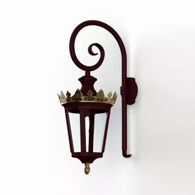 Applique Louvre N�2 E27 Rouge vin (133003066)