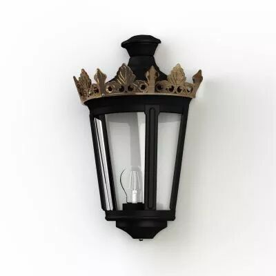 Applique Louvre N�4 E27 Noir fonc� (133007000)