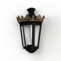 Applique Louvre N&deg;4 E27 Noir fonc&eacute; (133007000)